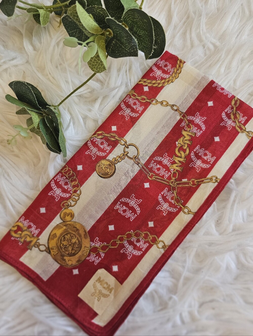 MCM Vintage Scarf: New With Tag